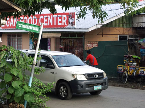 A street named after St. Columban 