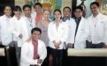 Charito and Marisol (far left) with the hospital pastoral team in the Philippines