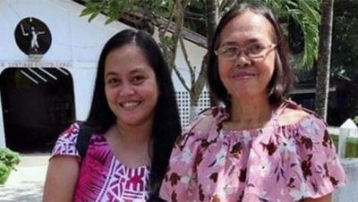 Columban Lay Missionary Marjorie Engcoy and her mother