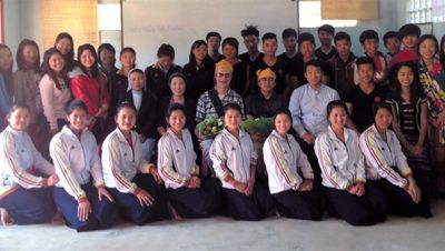 Kachin students