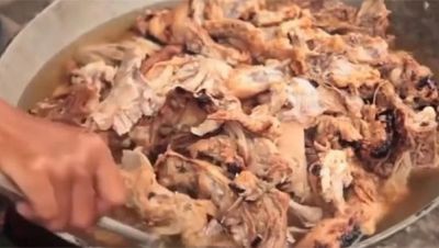 Pagpag is made from leftover food picked from garbage