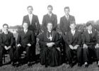 Bishop Edward Galvin with Students